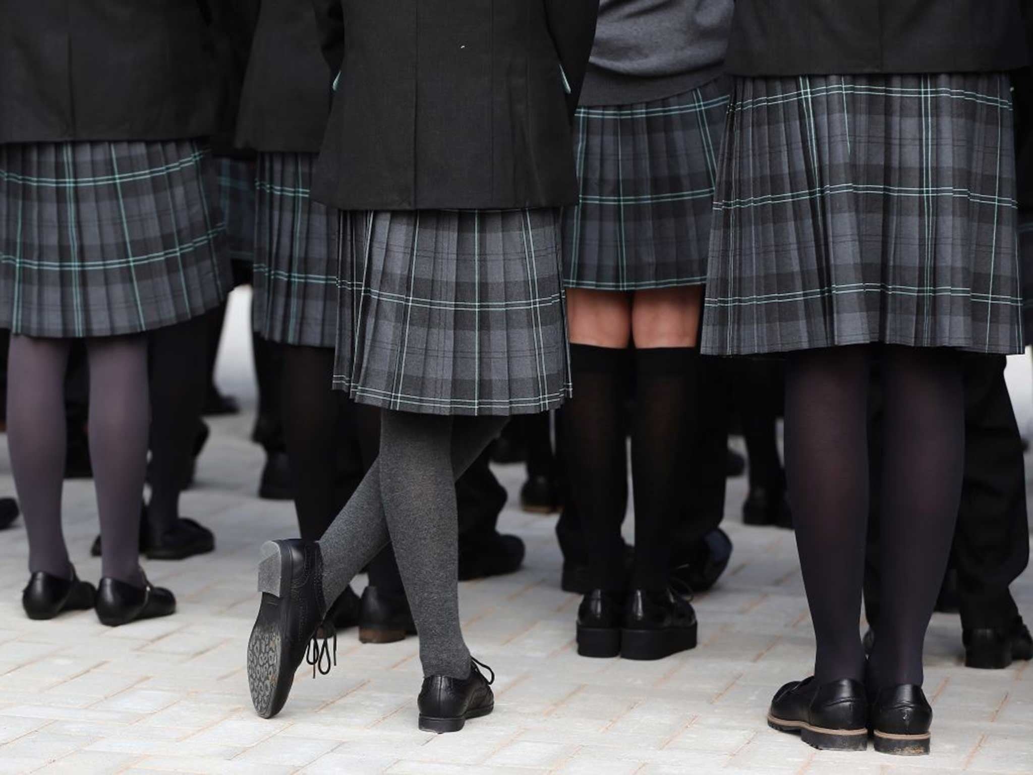 In School Porn - Pupils demand 'school uniforms' stop being sold in sex shops after wolf  whistles | The Independent