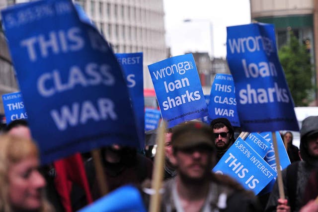 Payday loan companies and brokers such as Wonga have been criticised in recent years