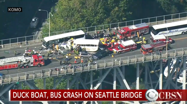 The accident on Seattle's Aurora Bridge left at least two dead