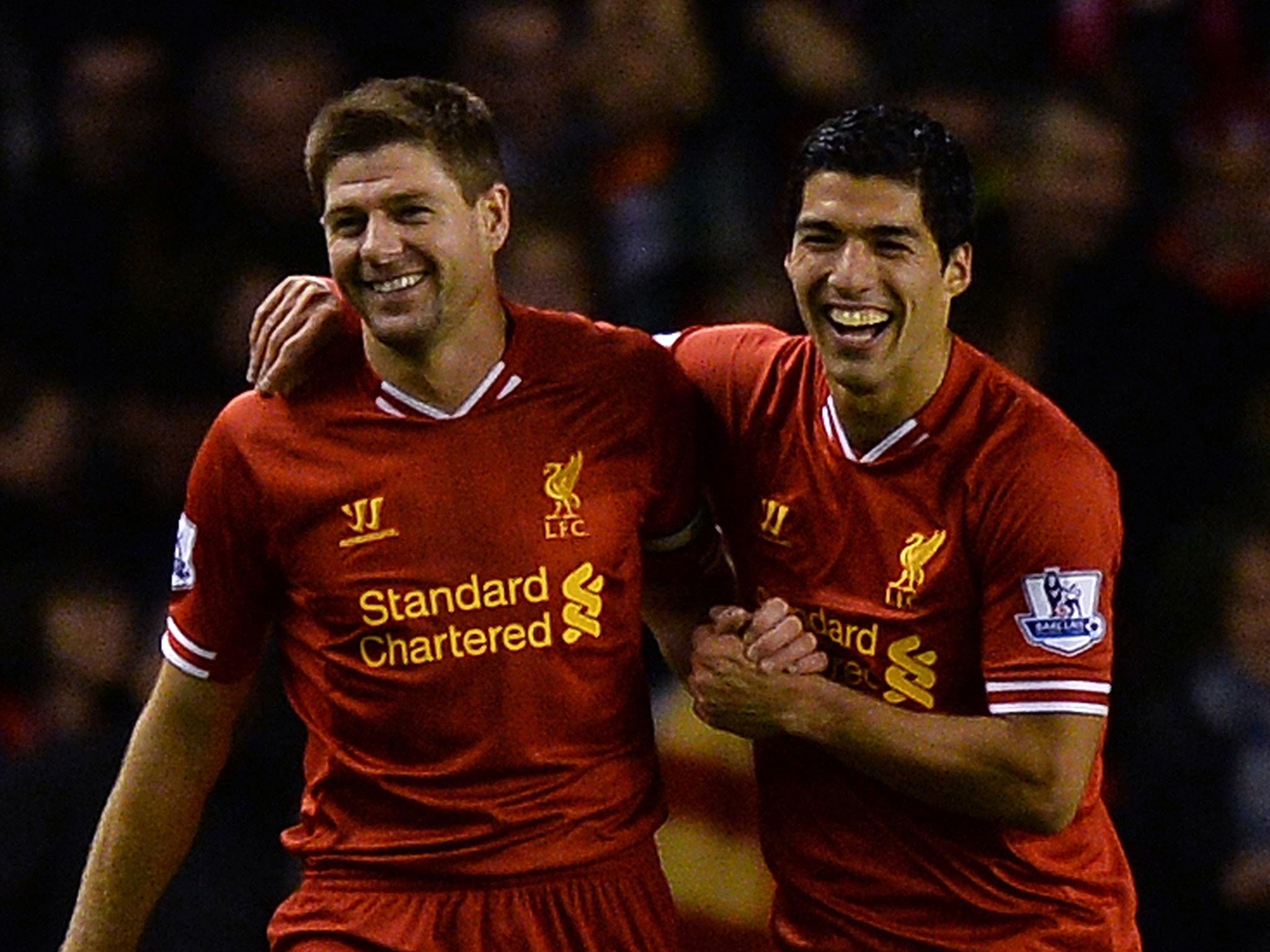 Steven Gerrard was the one who persuaded Luis Suarez to produce one last great season at Anfield