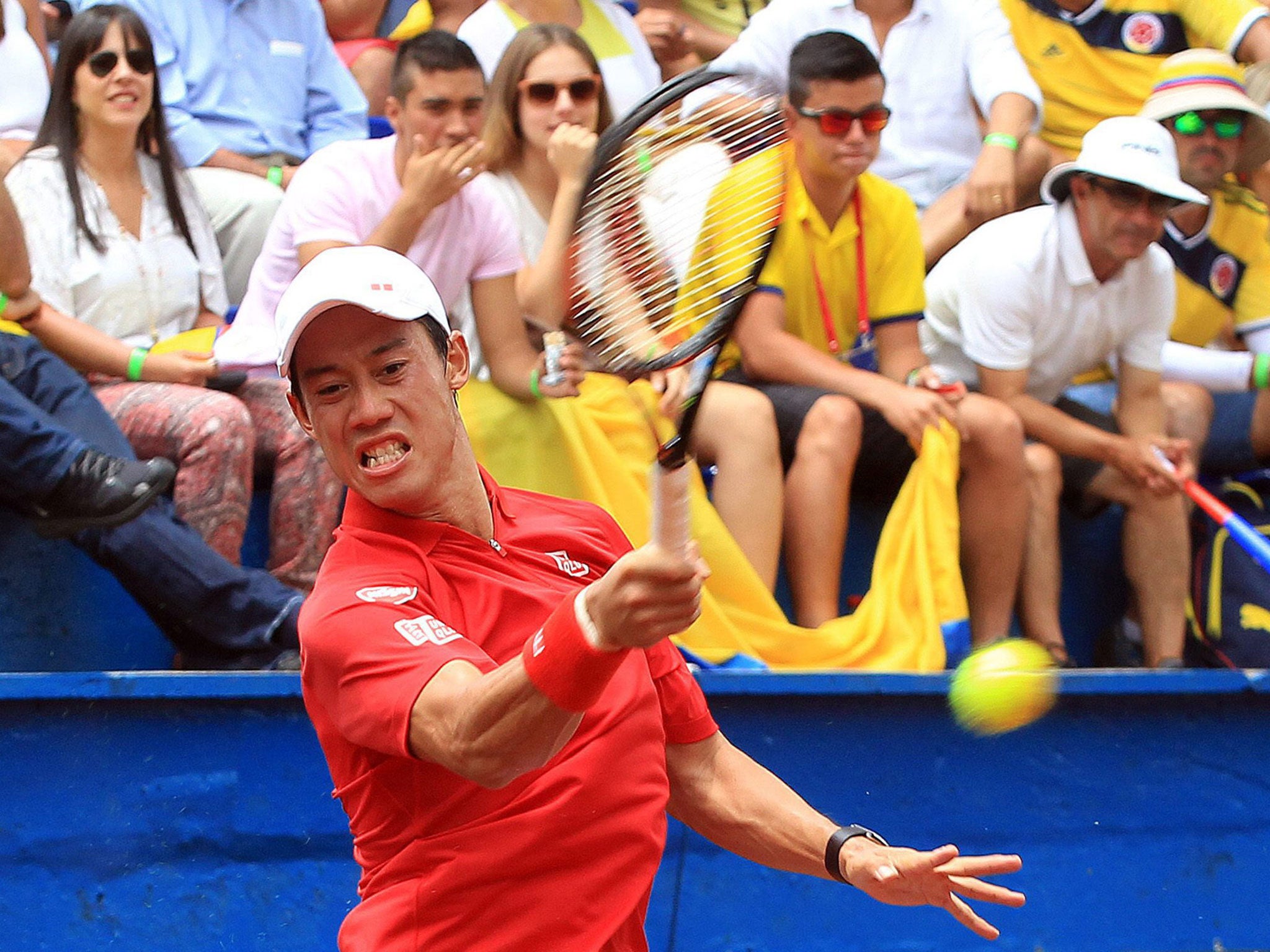 Kei Nishikori is the only Japanese man in the world’s top 100
