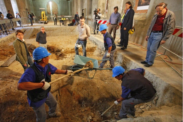 A 2011 dig inside the Sant'Orsola convent in Florence