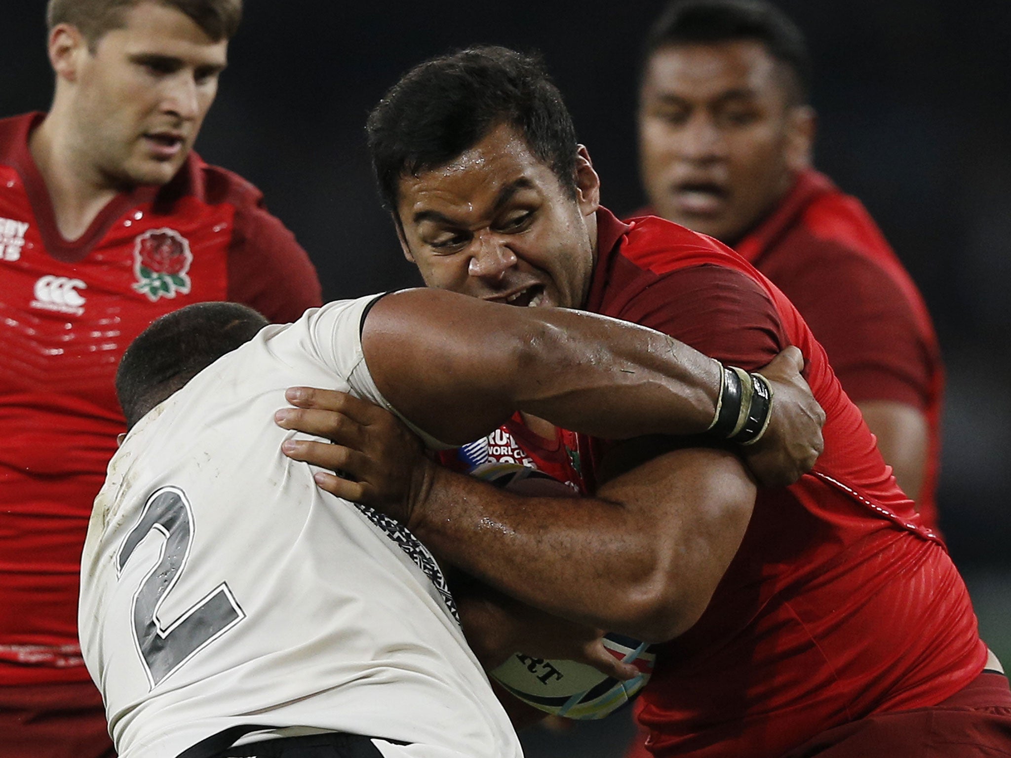 Vunipola scored England's crucial fourth try against Fiji