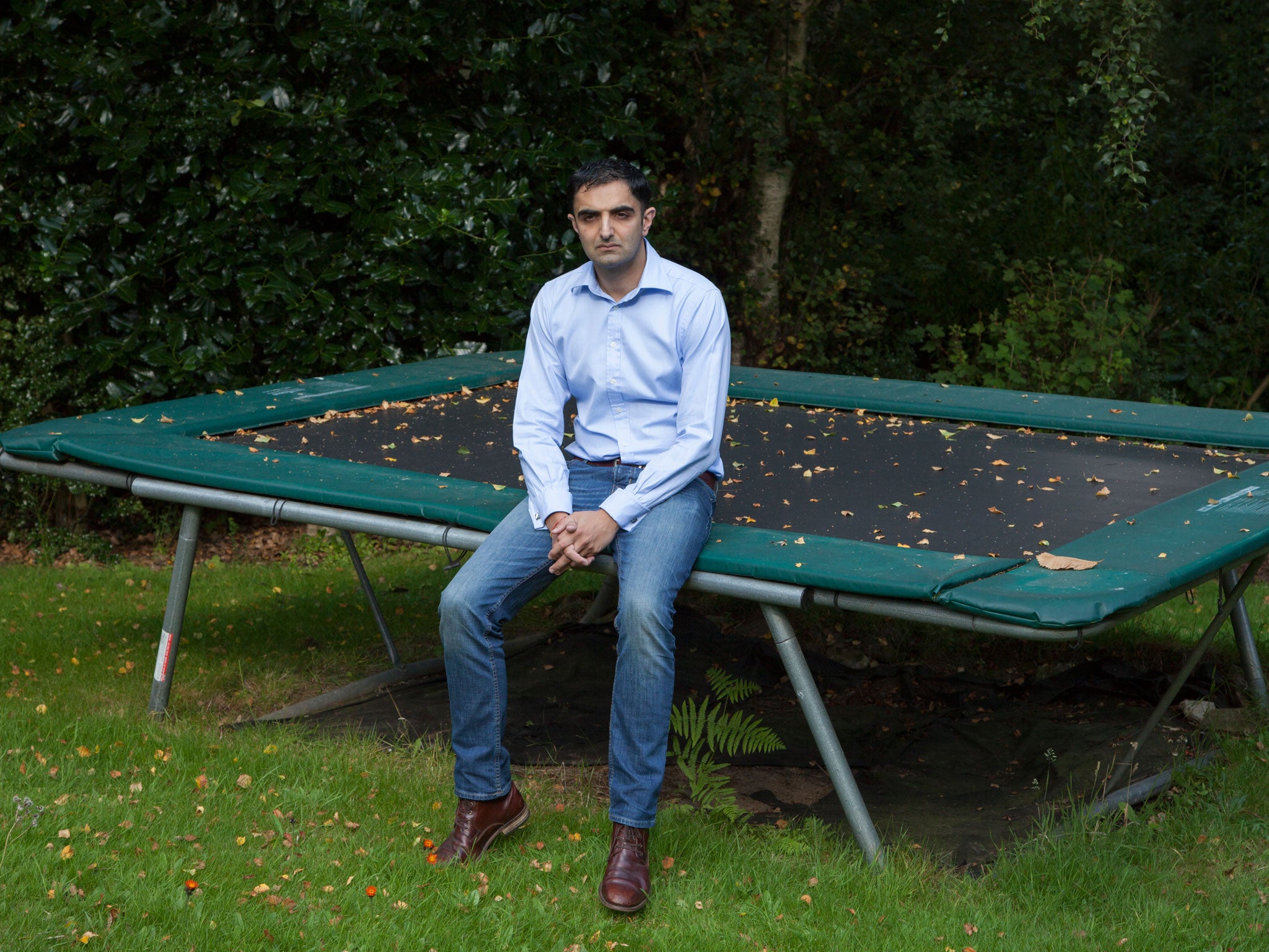 While he was born in England, Sahota says he felt many people were 'not from the same place, internally' as him