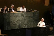 Read more

Pope tells UN wealthiest nations are ravaging planet