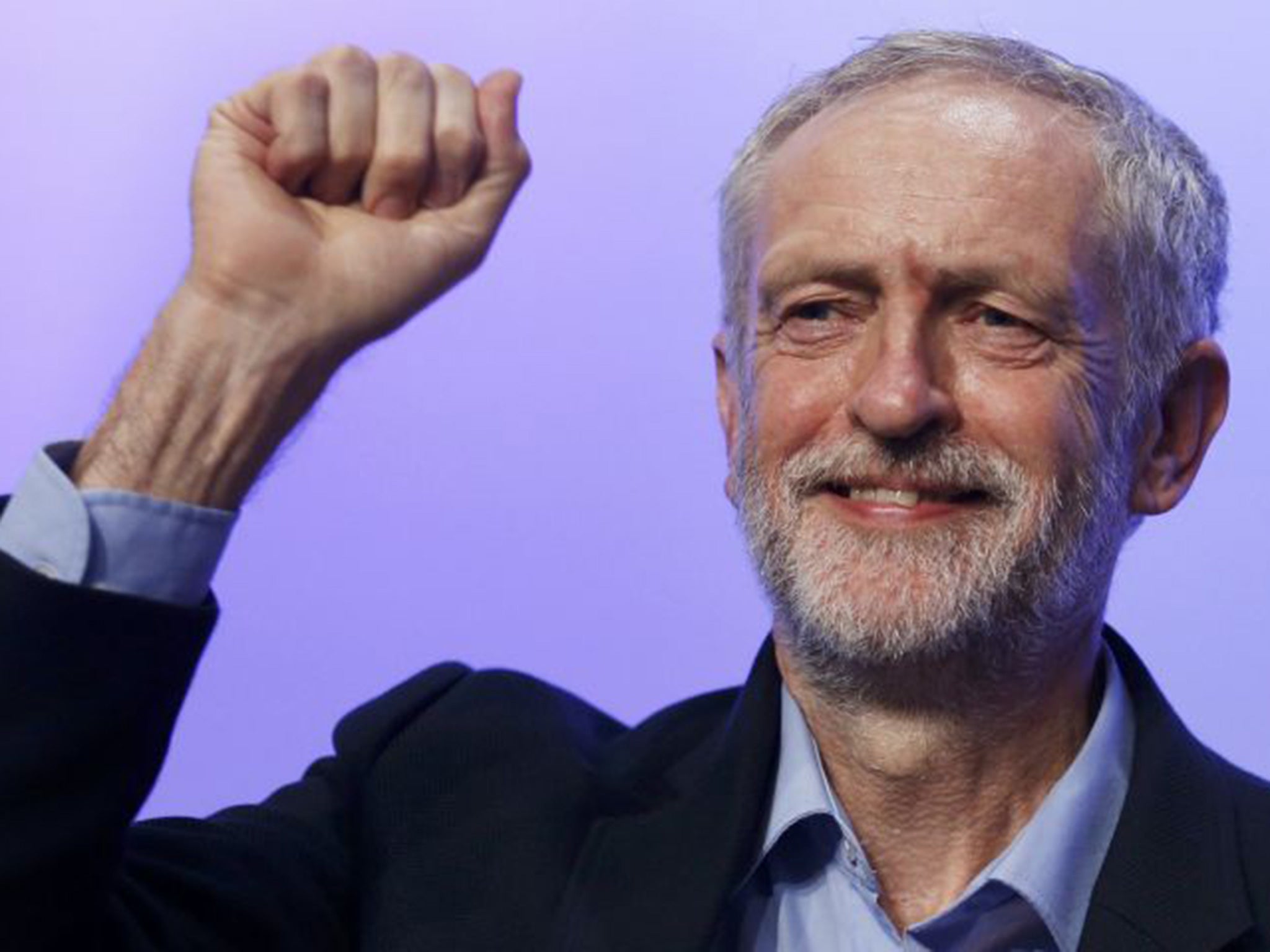The leader of the Labour Party Jeremy Corbyn