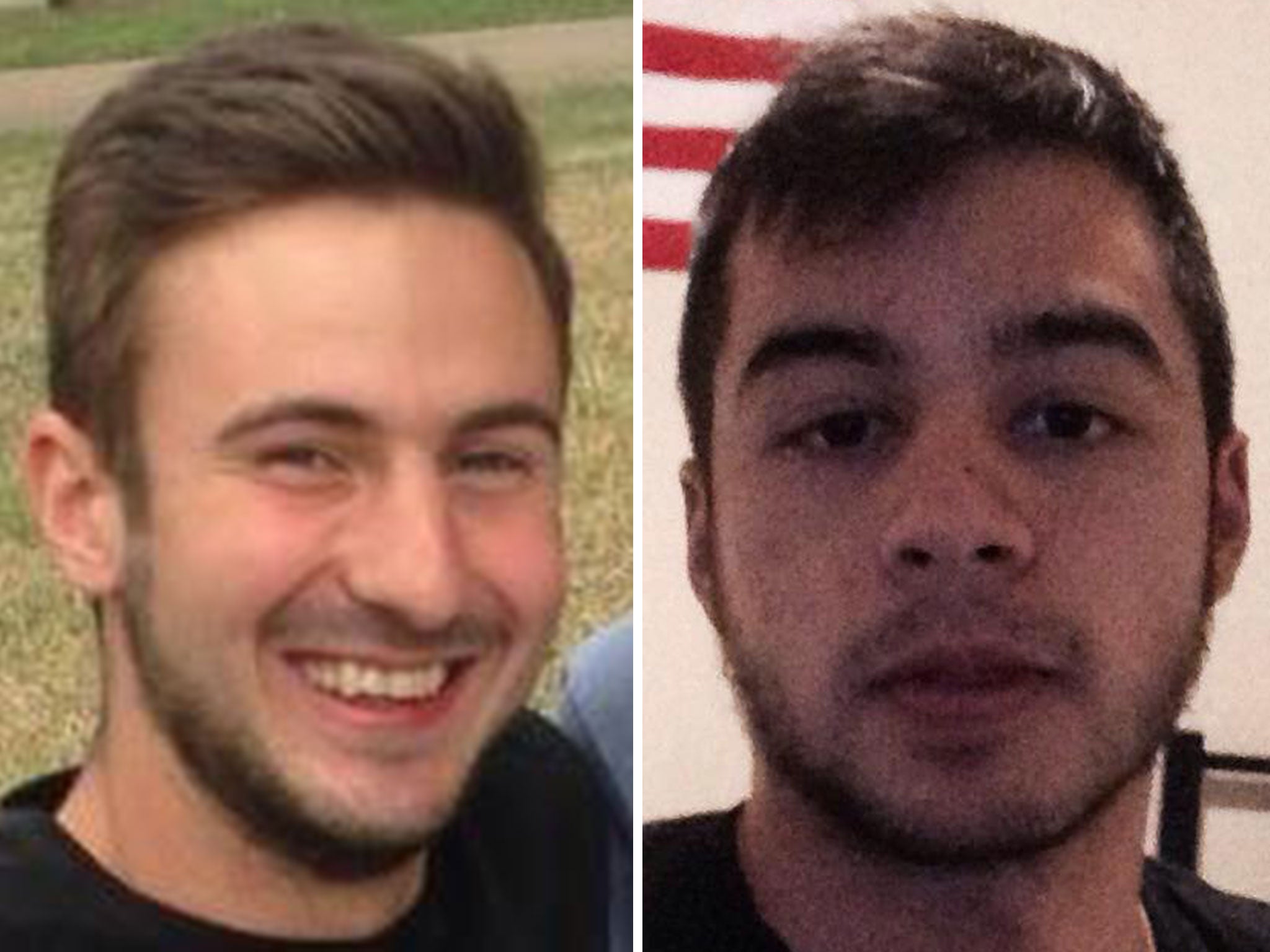 James Murphy, 20, and Daniel Hollnsteiner, 21, died in the accident