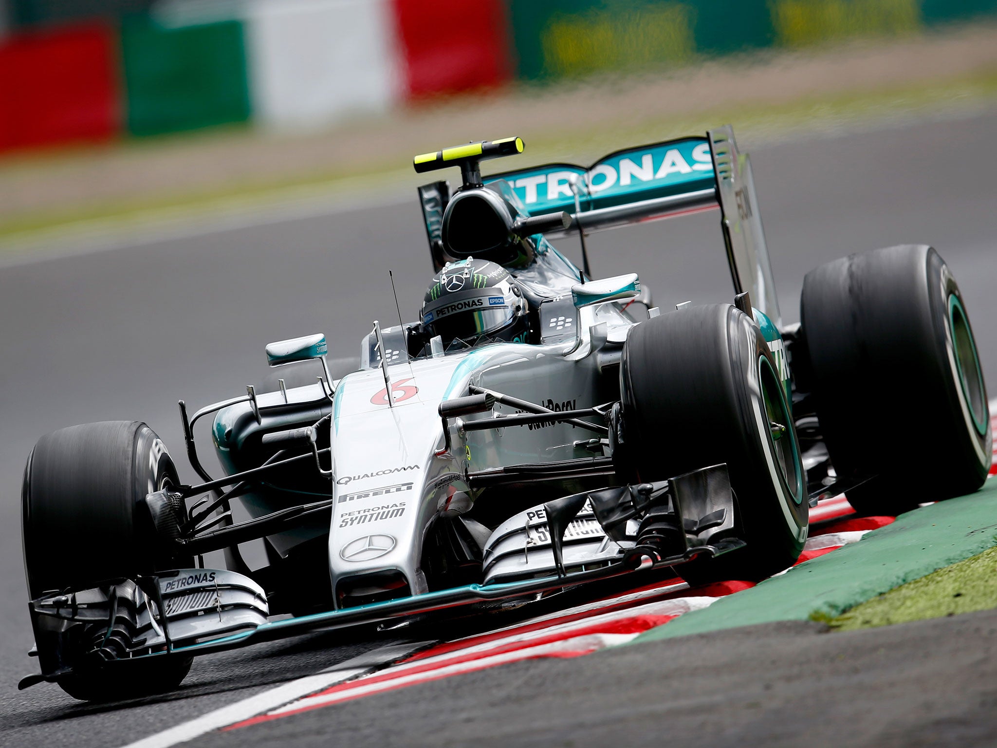 Nico Rosberg will start the Japanese Grand Prix on pole