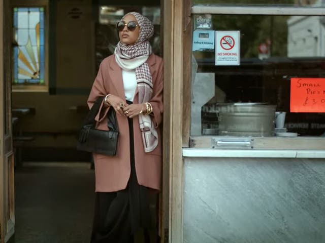 Twenty-three year old Mariah Idrissi as featured in H&M's autumn collection video.