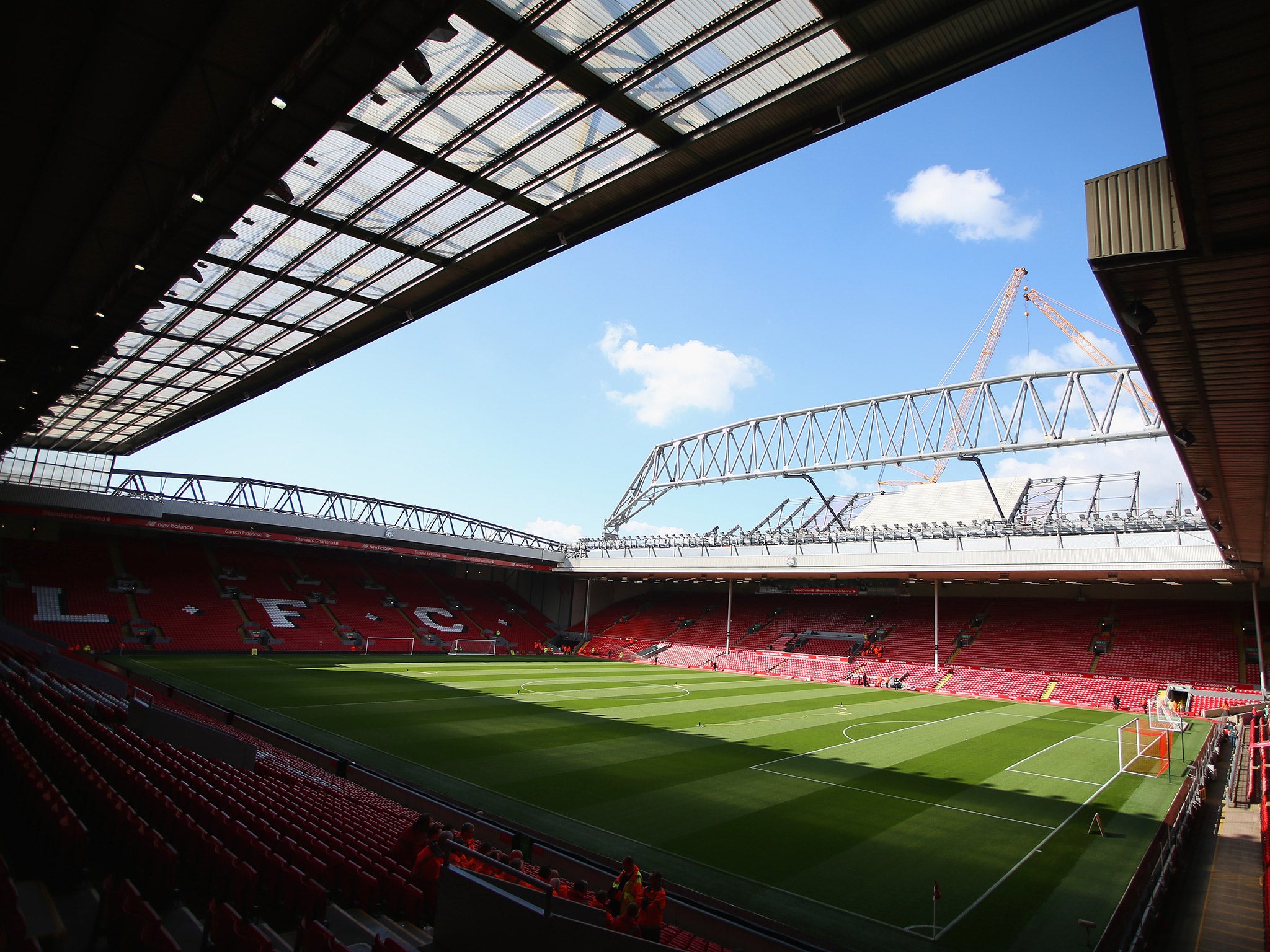 A view of Anfield