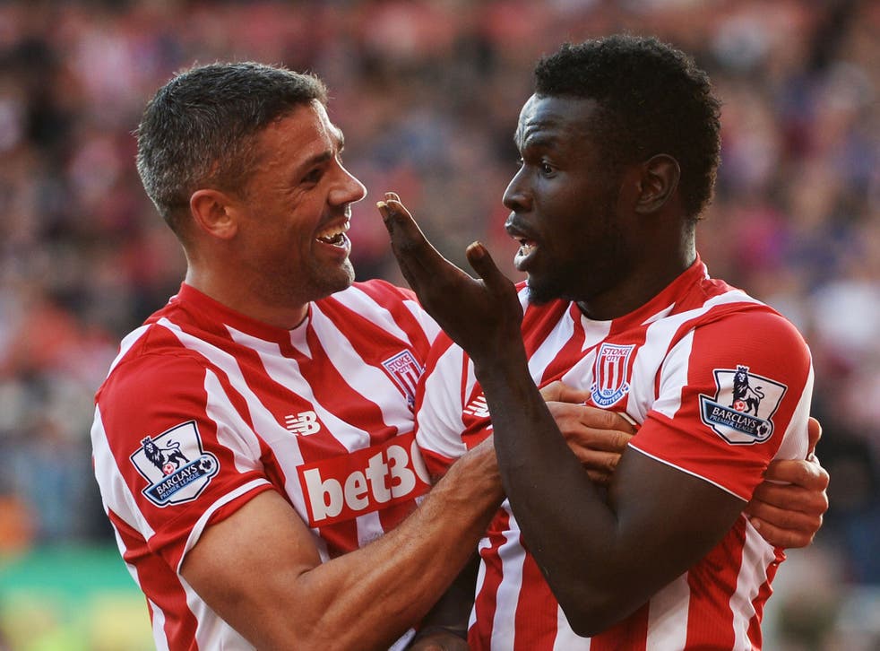 Jon Walters and Mame Biram Diouf both notched for the home side
