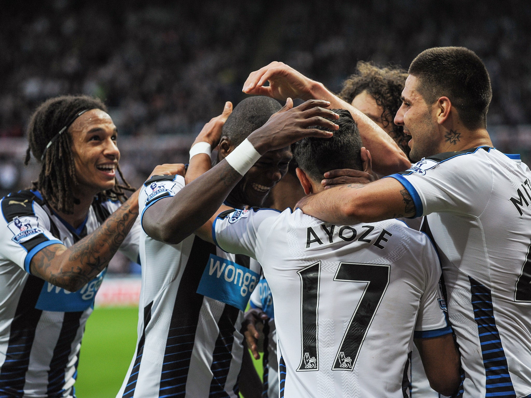 Newcastle's spirited performance was not enough to take all three points