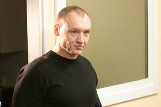 Eston Kohver, an Estonian security officer, after the exchange