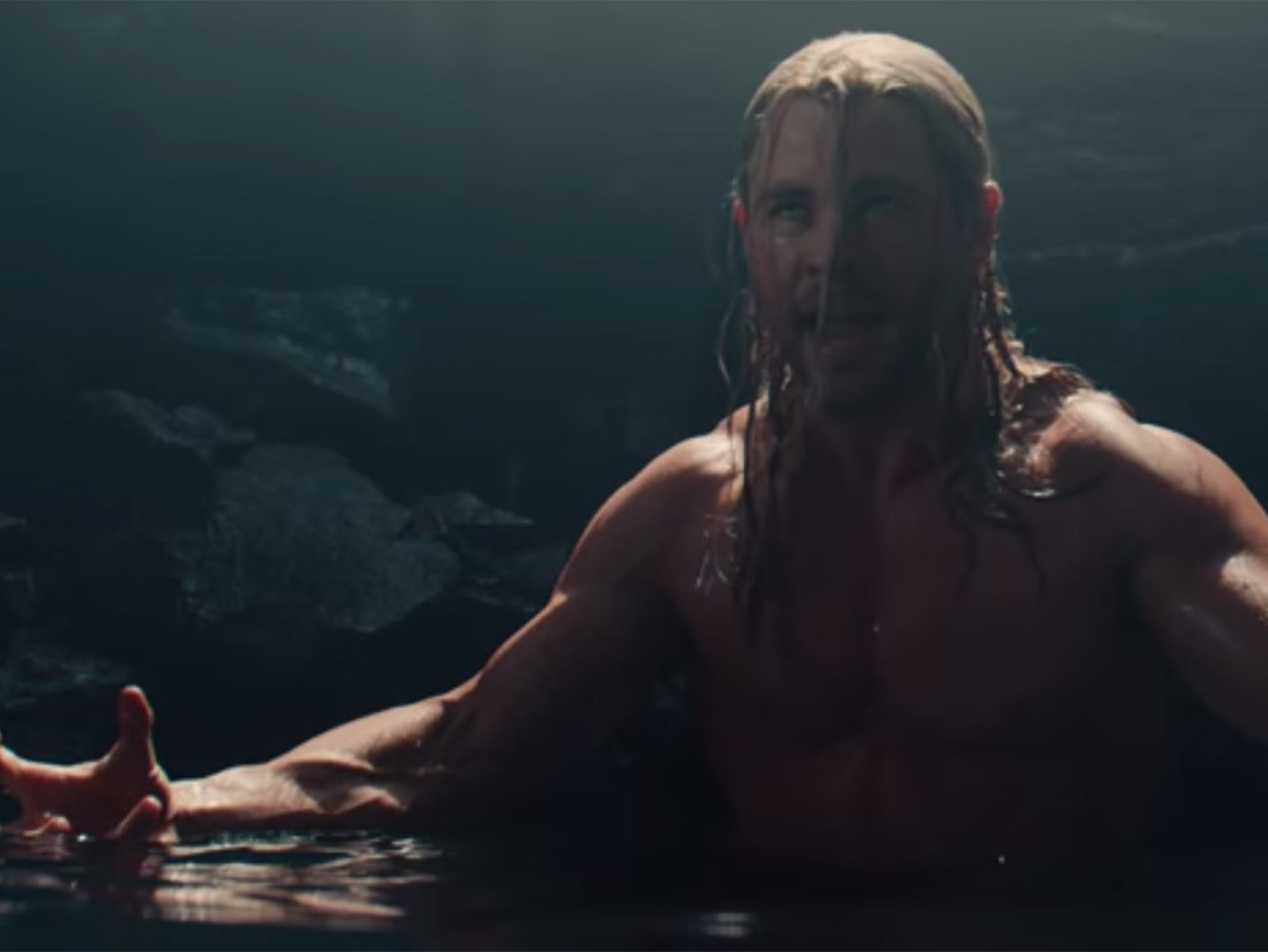 Thor in a Nord Cave: deleated scene from Avengers: Age of Ultron