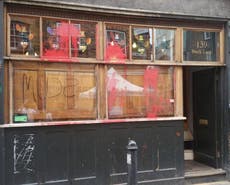 Owner of vandalised cereal cafe refuses to 'bow down' to protesters