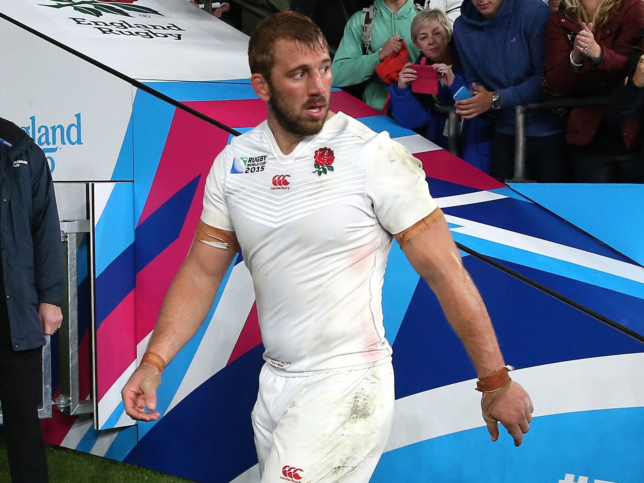 Chris Robshaw after the defeat to Wales