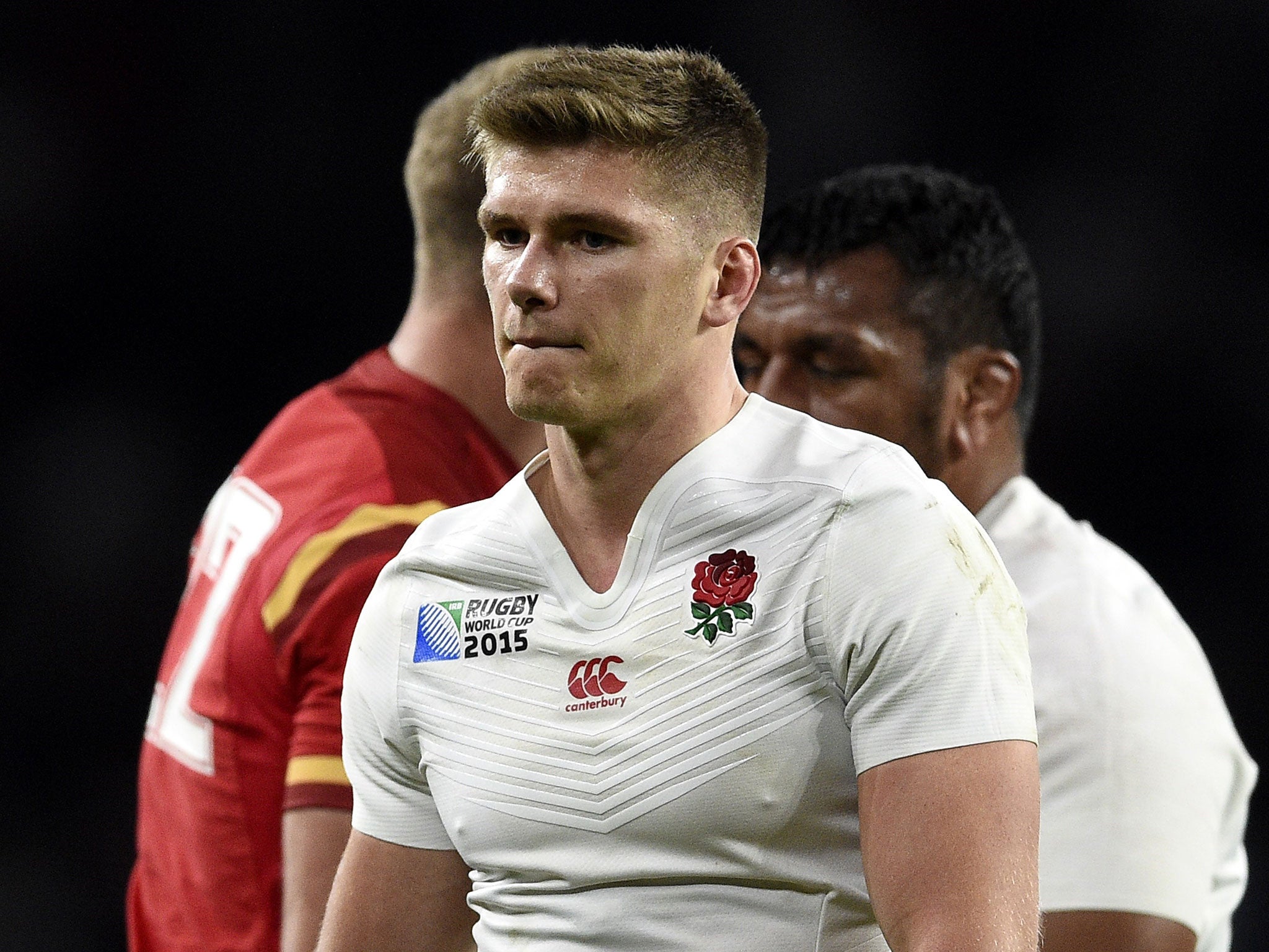 Owen Farrell after the defeat to Wales