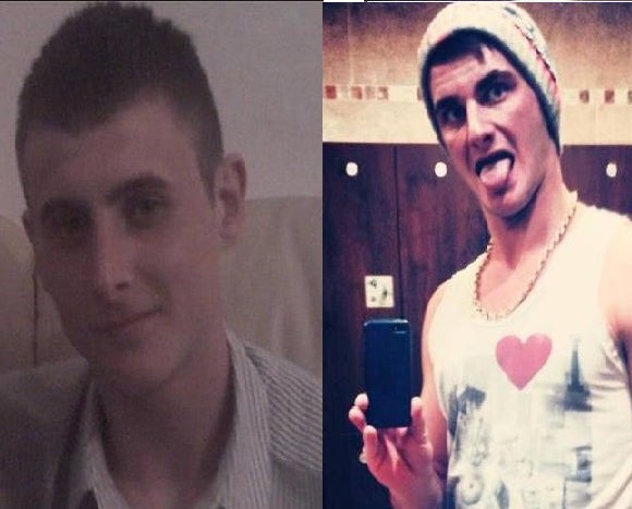 Ryan Beal and Brandon Brown (l-r) were killed when their quad bike collided with a car