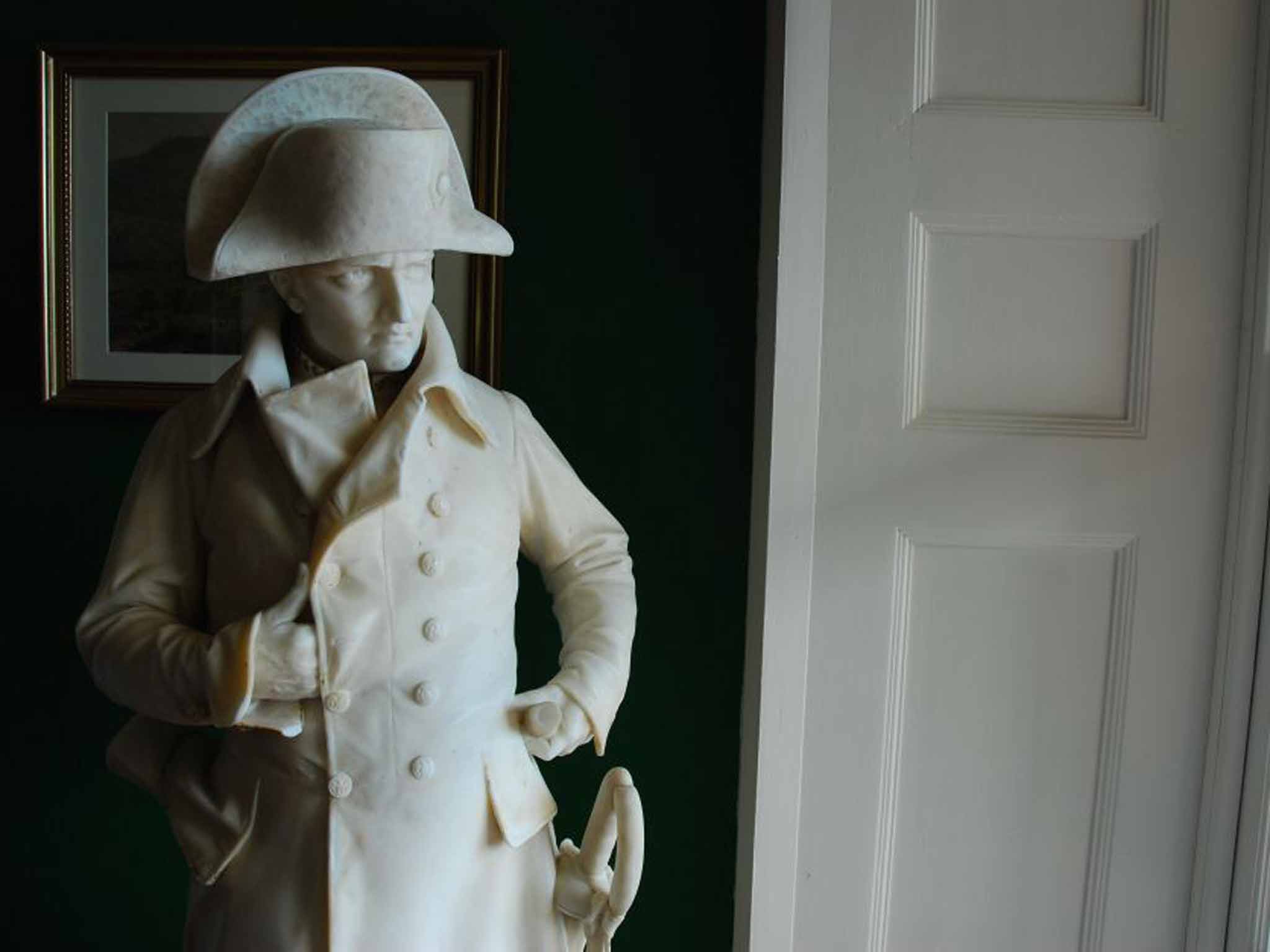 Napoleon statue at Longwood House