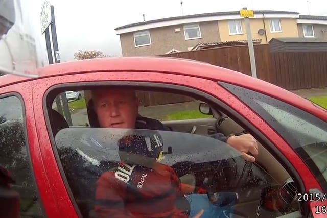 Footage emerges showing driver asking motorcyclist for a ‘bare-knuckled fight’
