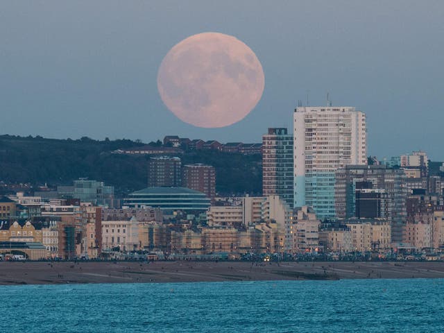 Lunar eclipse and Supermoon: stunning pictures from around the world ...