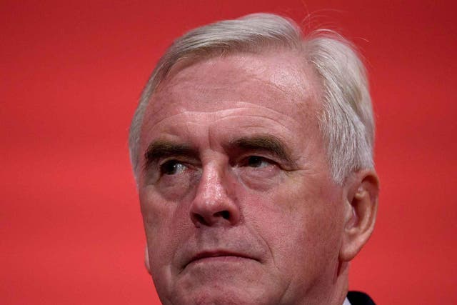The shadow chancellor confirmed the party would reverse the cuts
