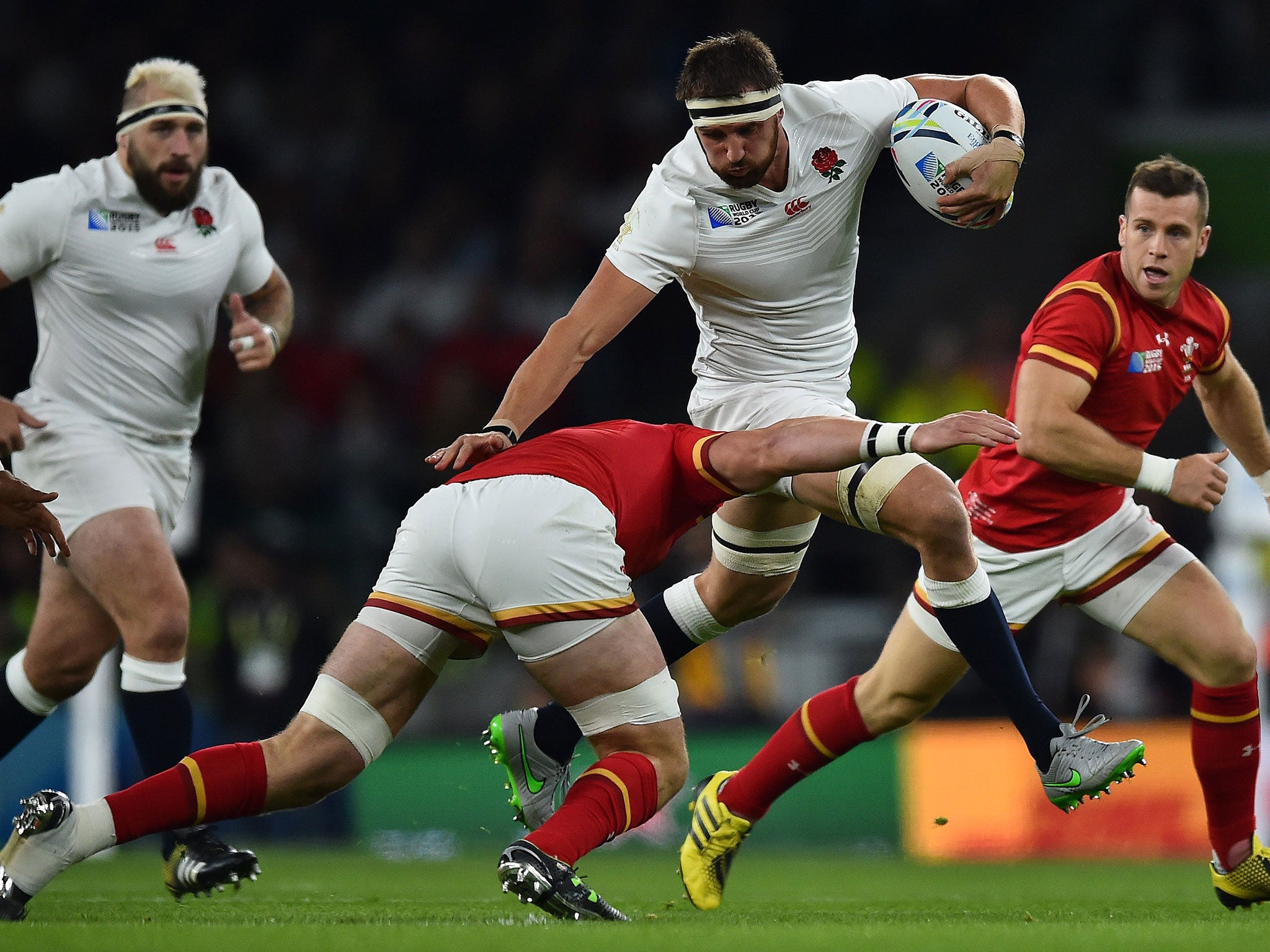 England flanker Tom Wood is free to play against Australia