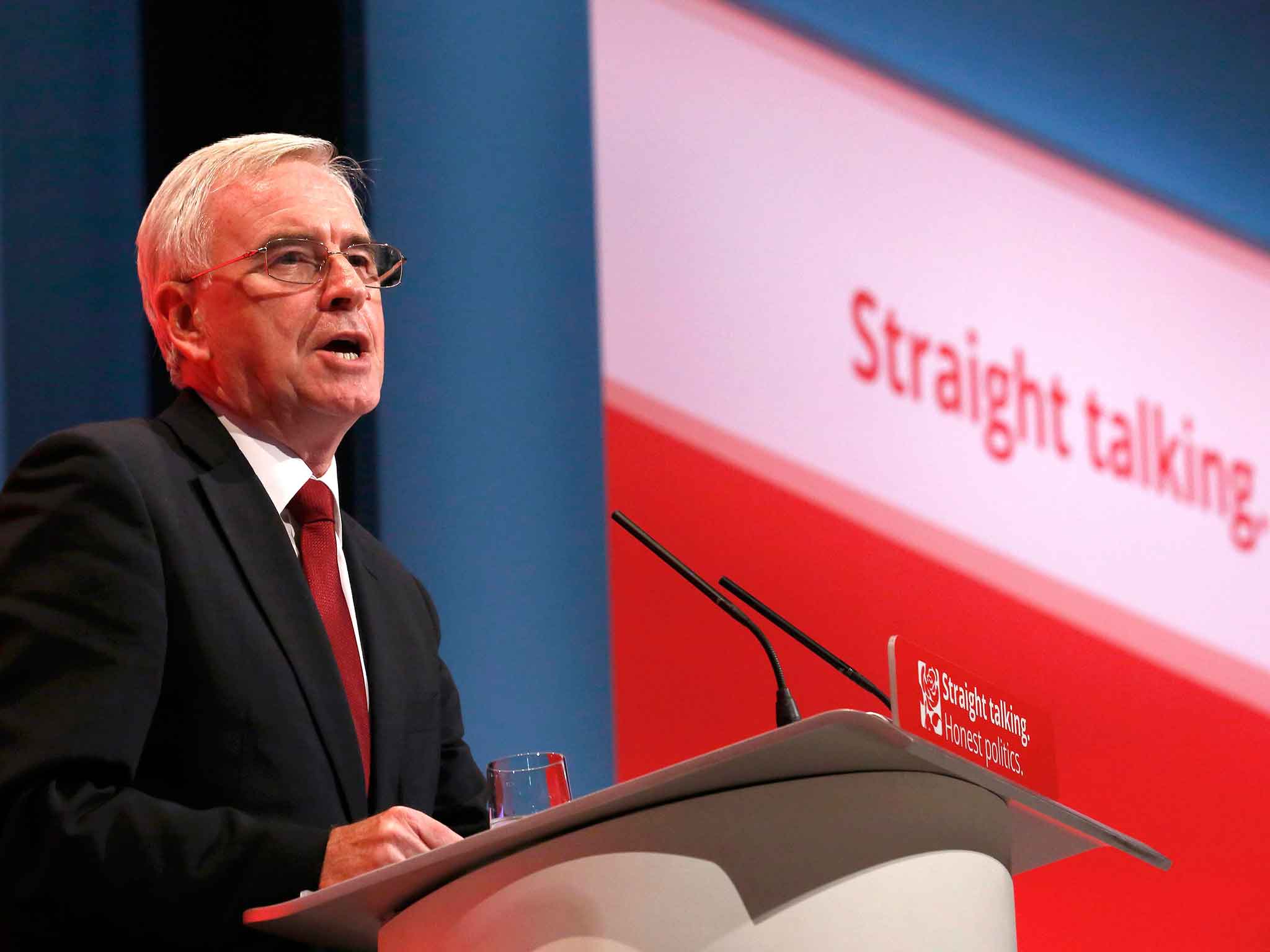 John McDonnell laid out in detail how he and Jeremy Corbyn plans to restore trust in Labour’s economic policy