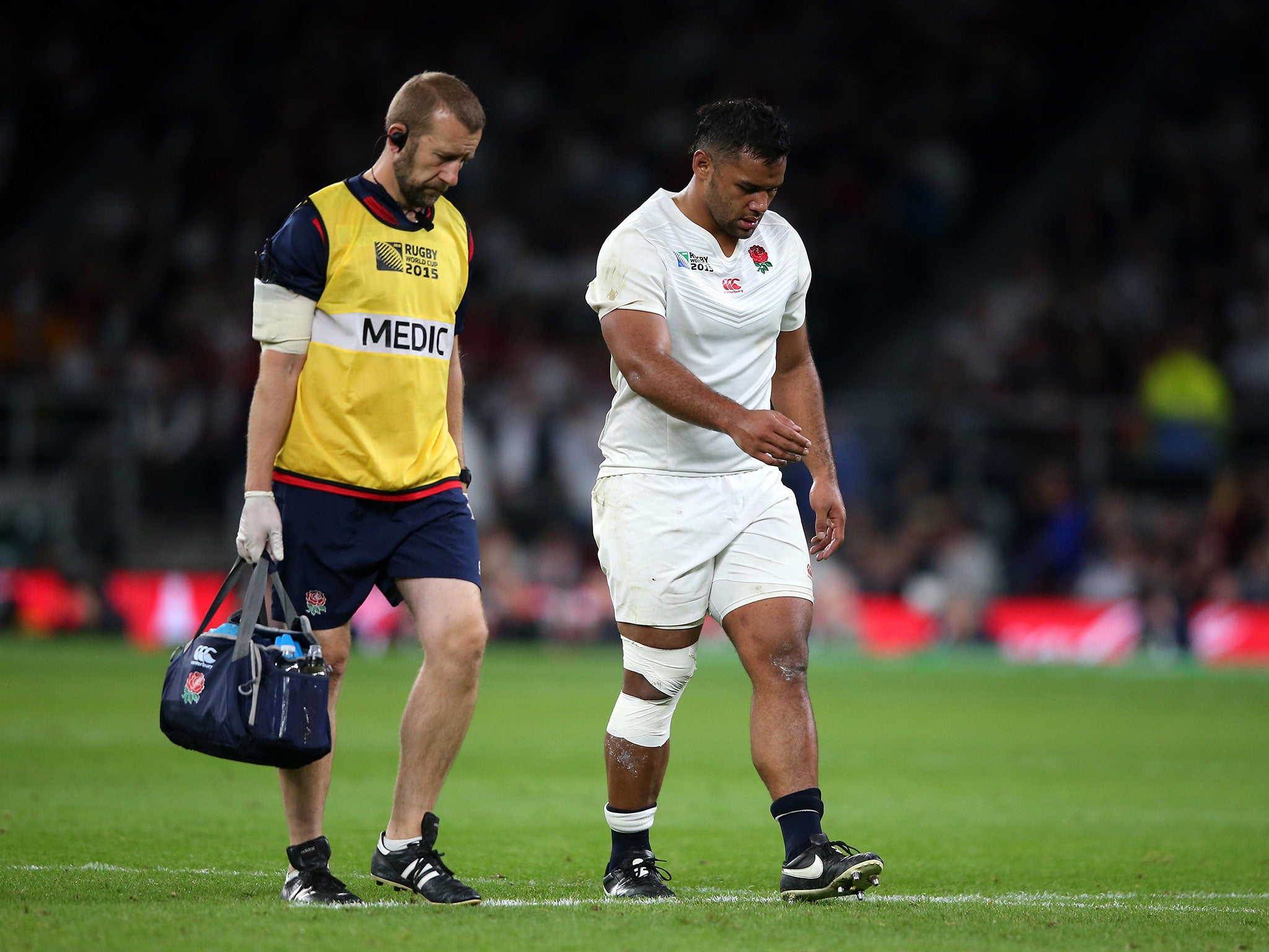 Billy Vunipola has been ruled out of the rest of the World Cup