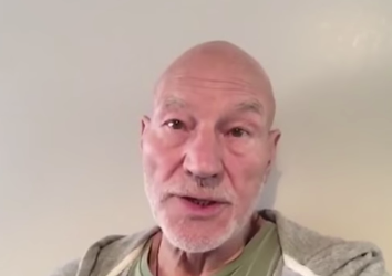 Patrick Stewart in the words matter campaign