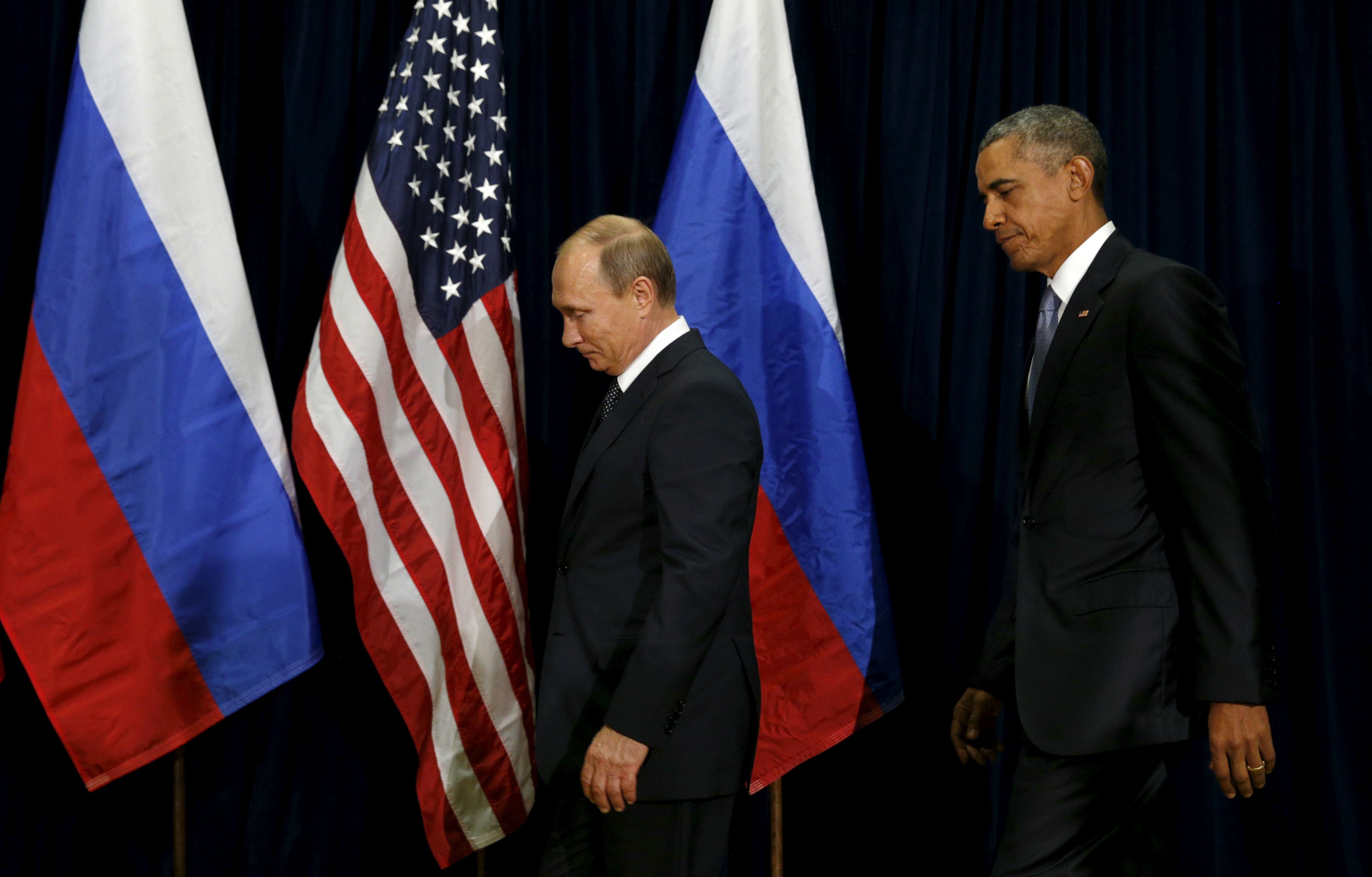 Obama and Putin clashed at the UN