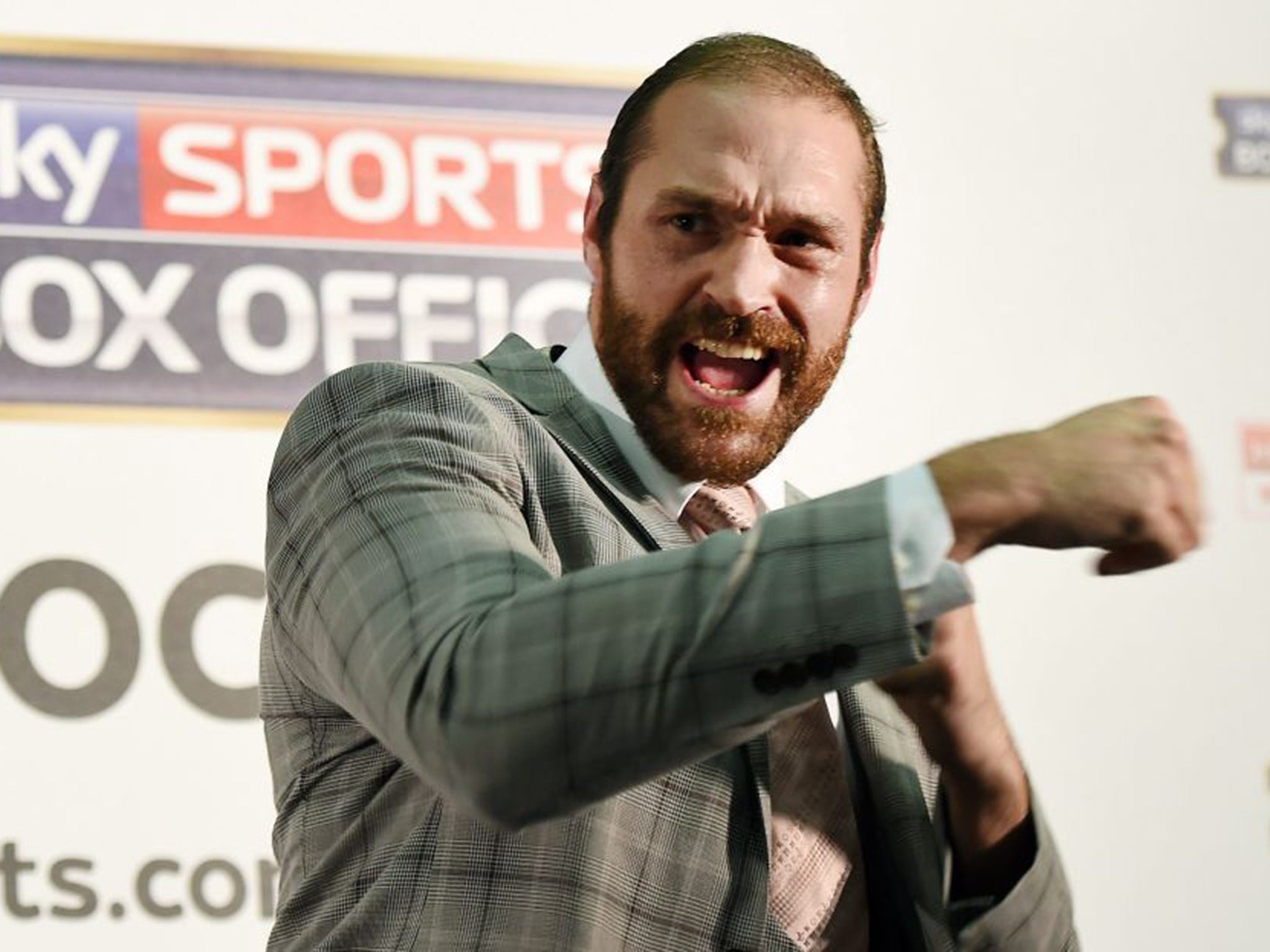 Tyson Fury clearly posed a significant threat to the current world heavyweight champion