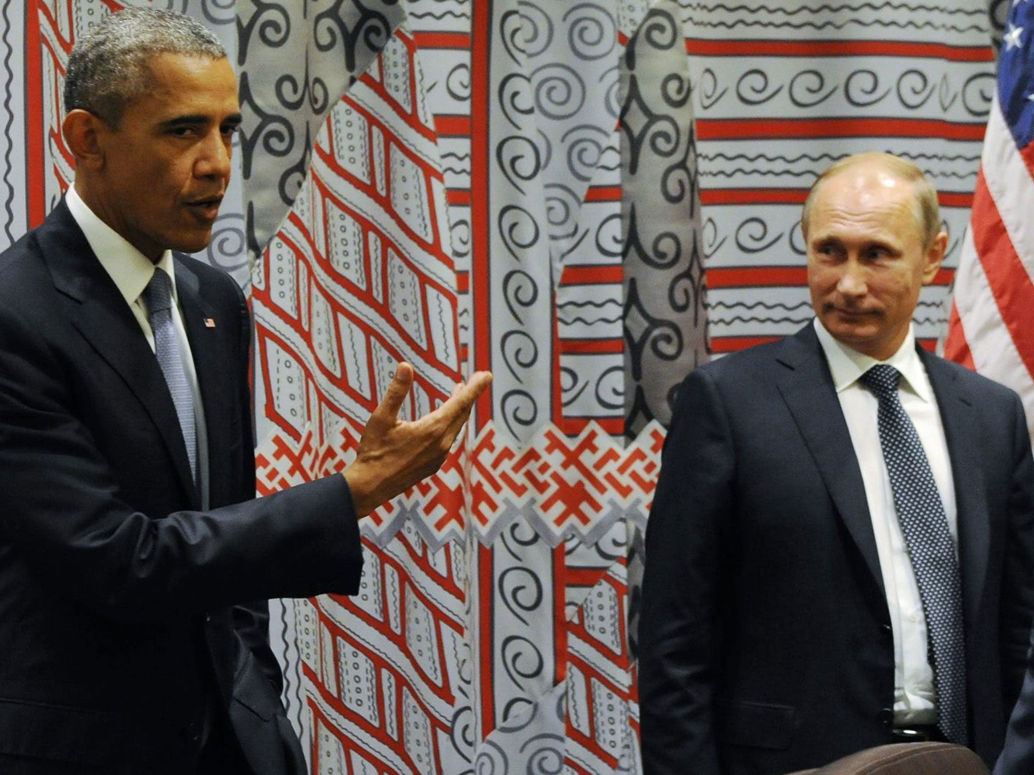 Vladimir Putin and Barack Obama have discussed the war against Isis