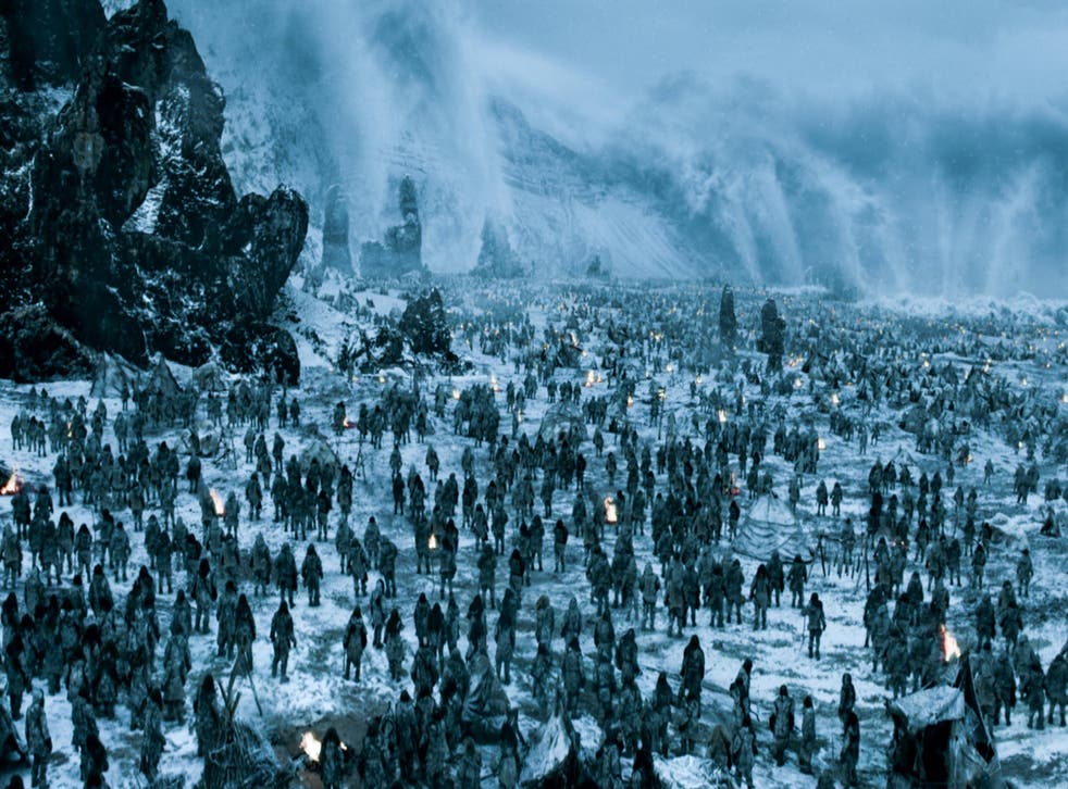 The Battle of Hardhome from season five will take some beating 
