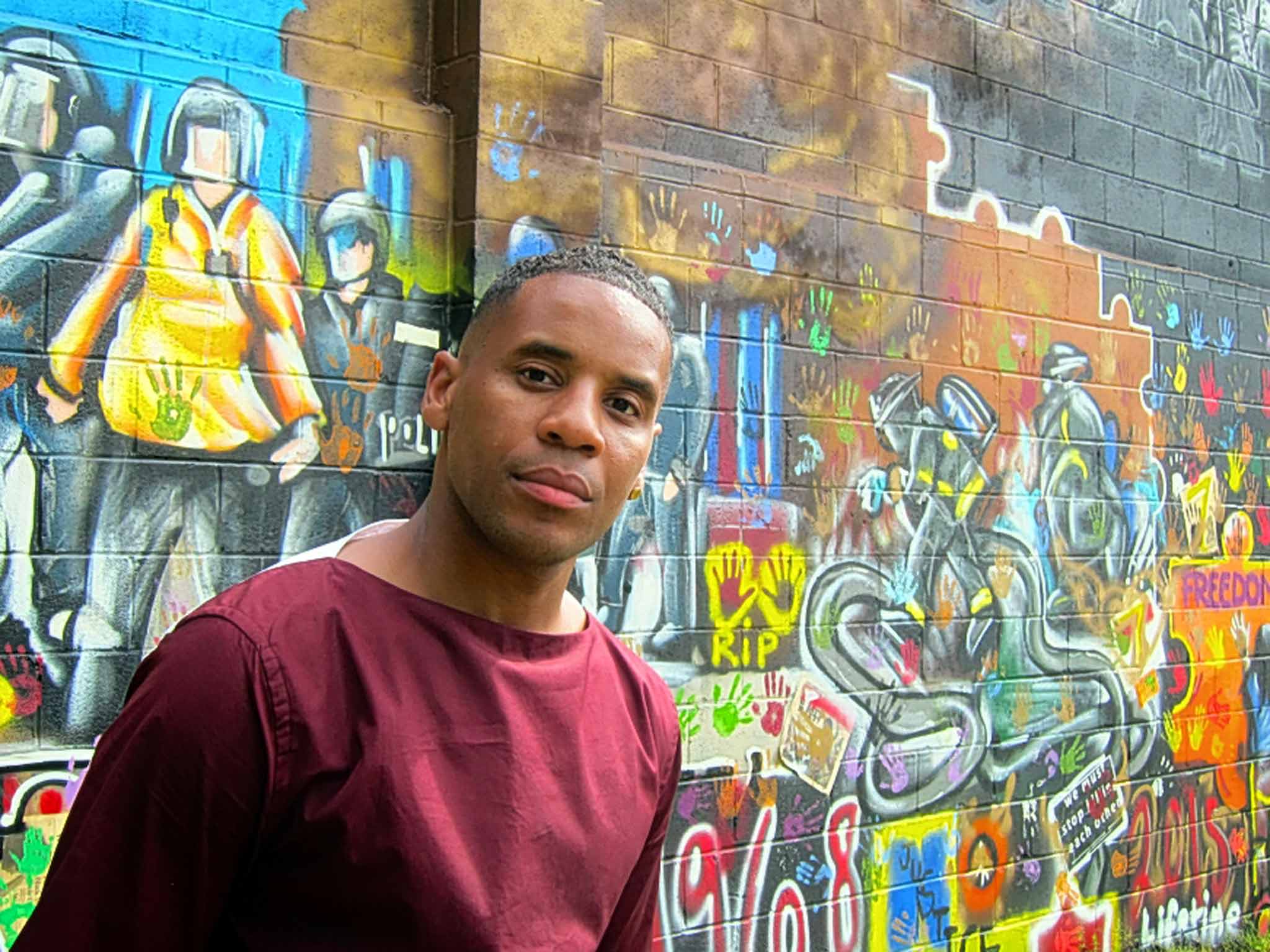Even-handed: Reggie Yates was keen to speak to those on all sides of the Ferguson debate