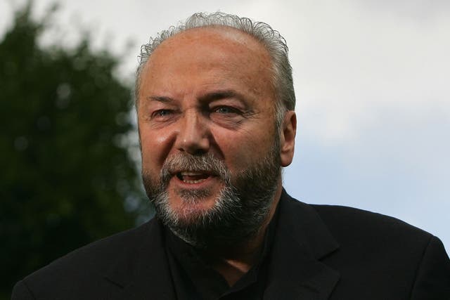 Mr Galloway was thrown out of the Labour party in 2003