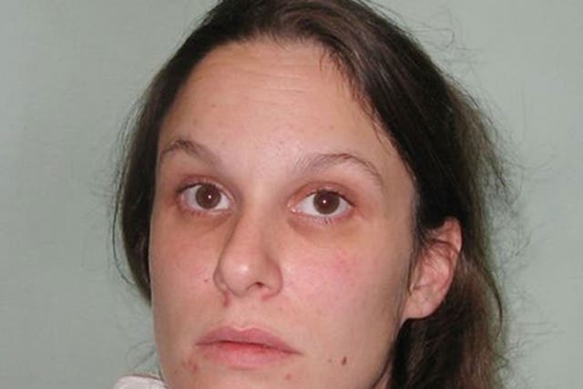 Sarah Sands who has been jailed for stabbing to death a convicted paedophile