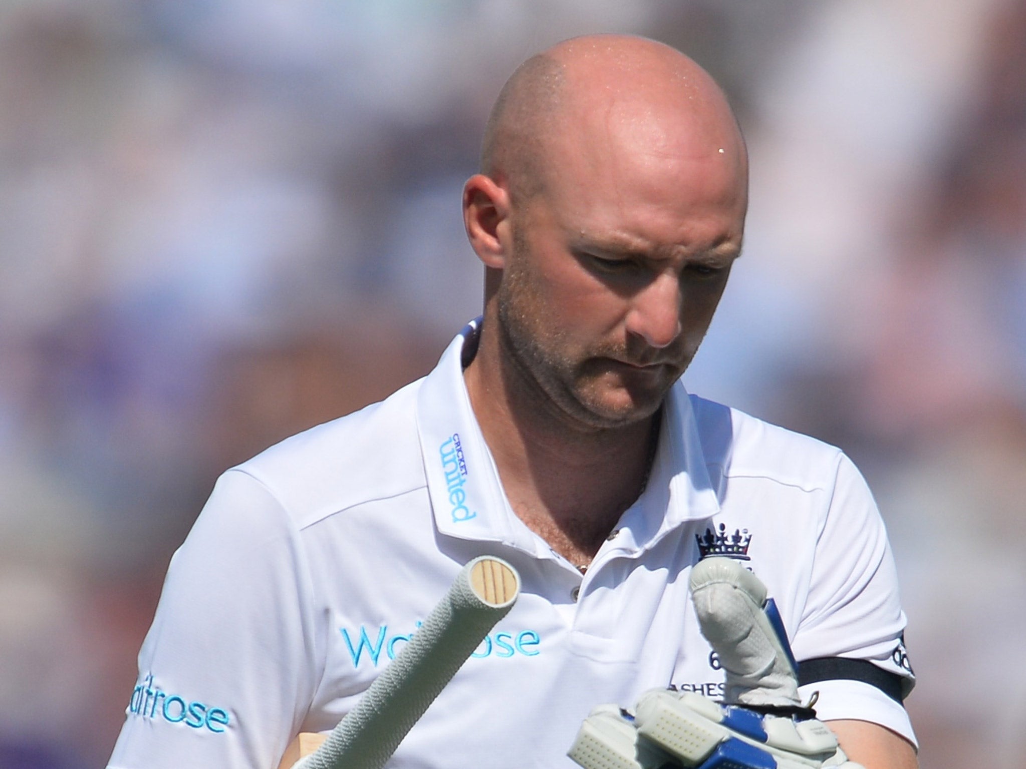 Lyth has been dropped following his poor showings against Australia