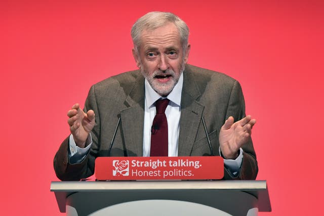The words 'lifted' by Corbyn were reportedly rejected by four previous Labour leaders