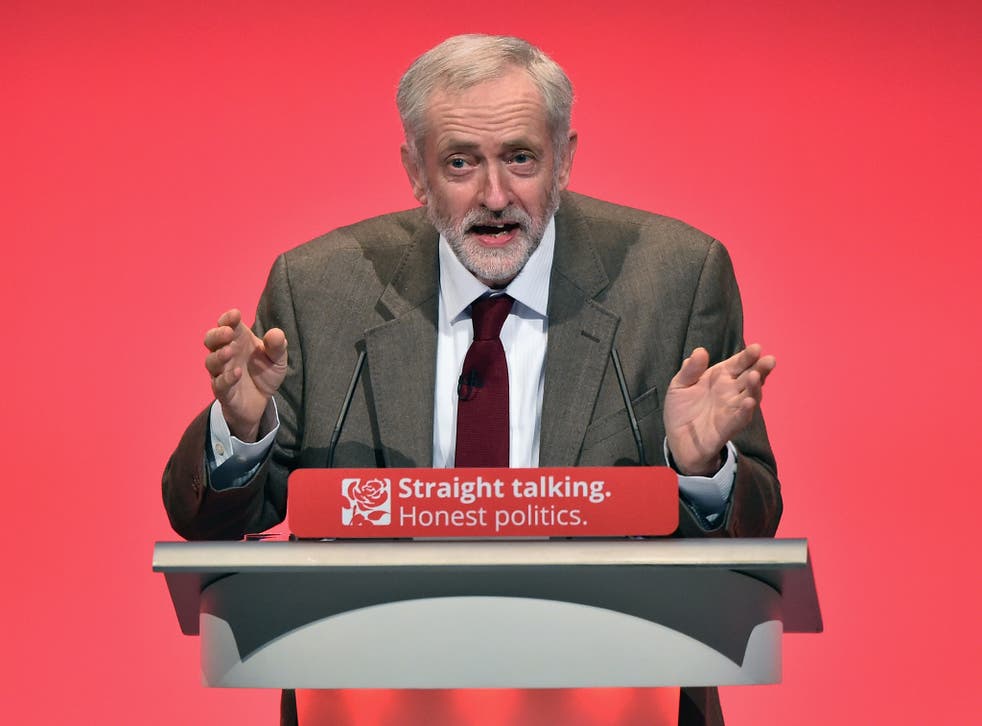 The words 'lifted' by Corbyn were reportedly rejected by four previous Labour leaders