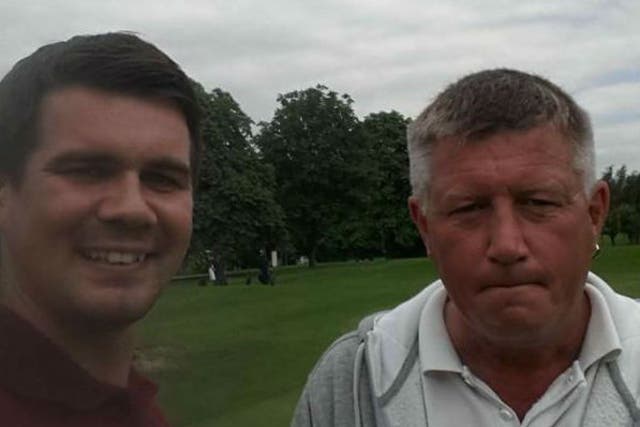 Social media star Ronnie Pickering (right) and his son Craig (left) 