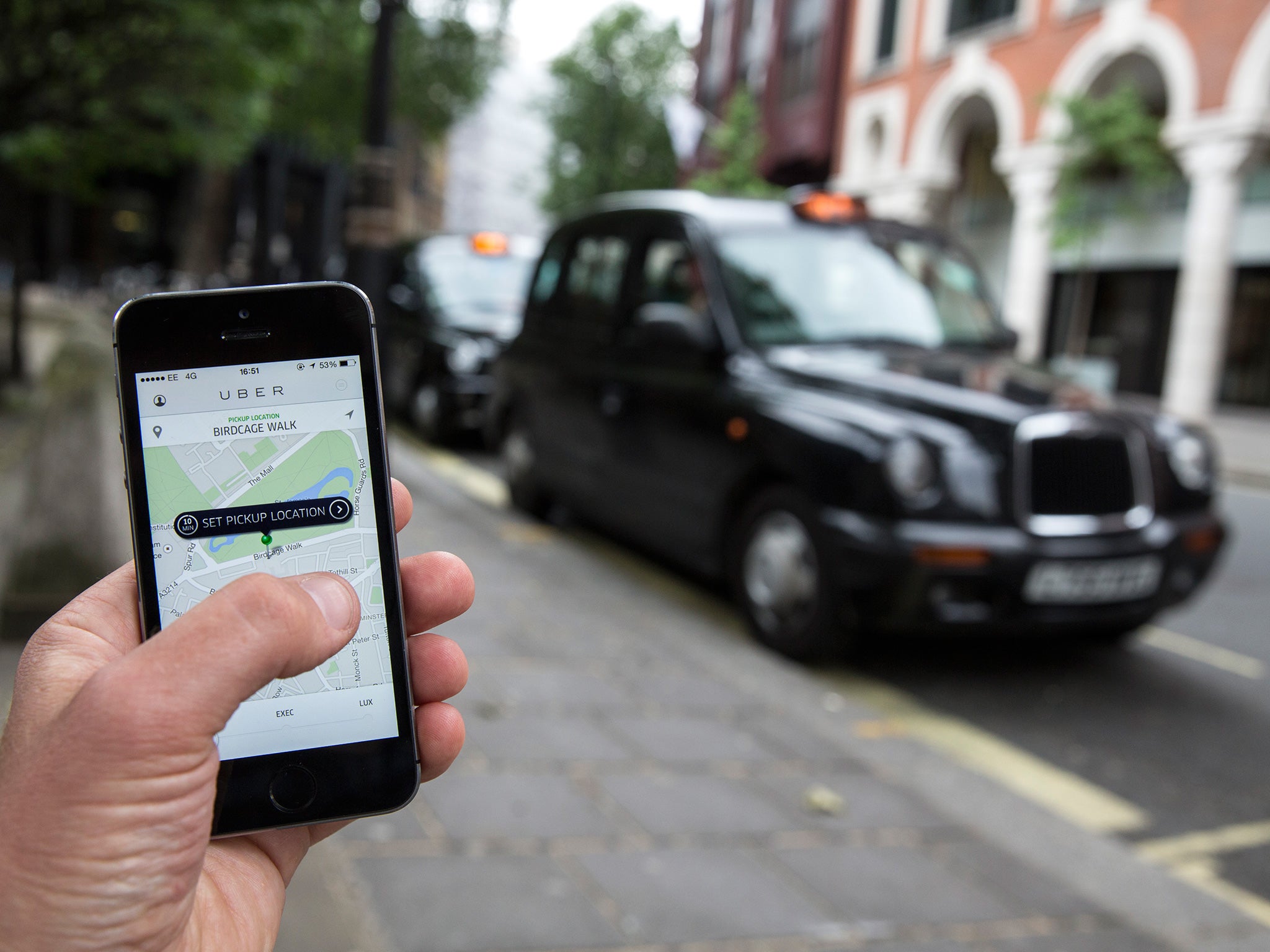 TfL will continue to look into the way that Uber drivers and taxis operate