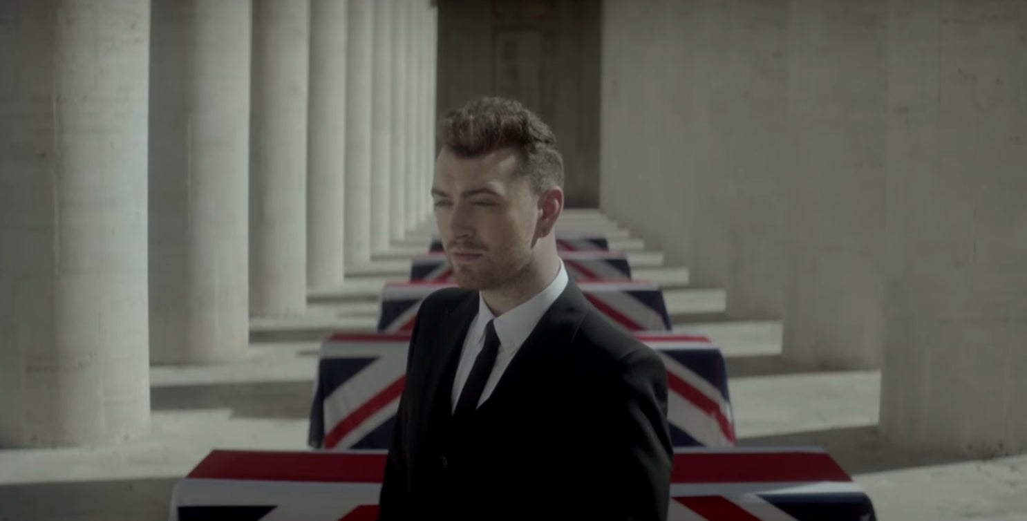 Sam Smith in the new James Bond theme song