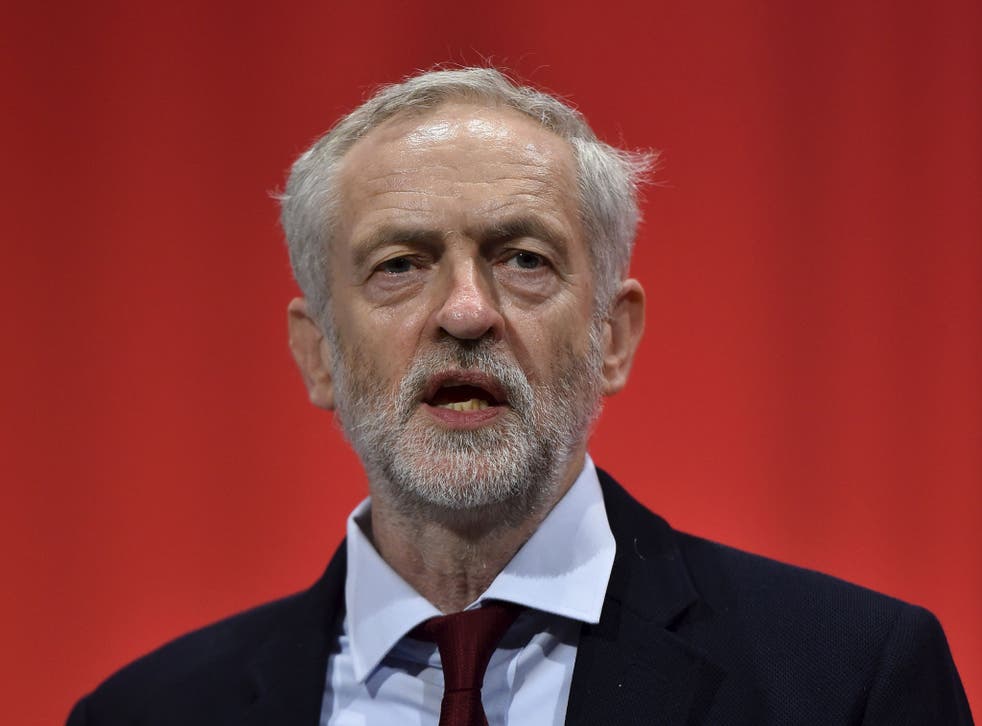 Mr Corbyn had said nuclear weapons 'did not do the United States any good on 9/11'