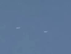 Video shows 'Russian' planes flying over Syria 