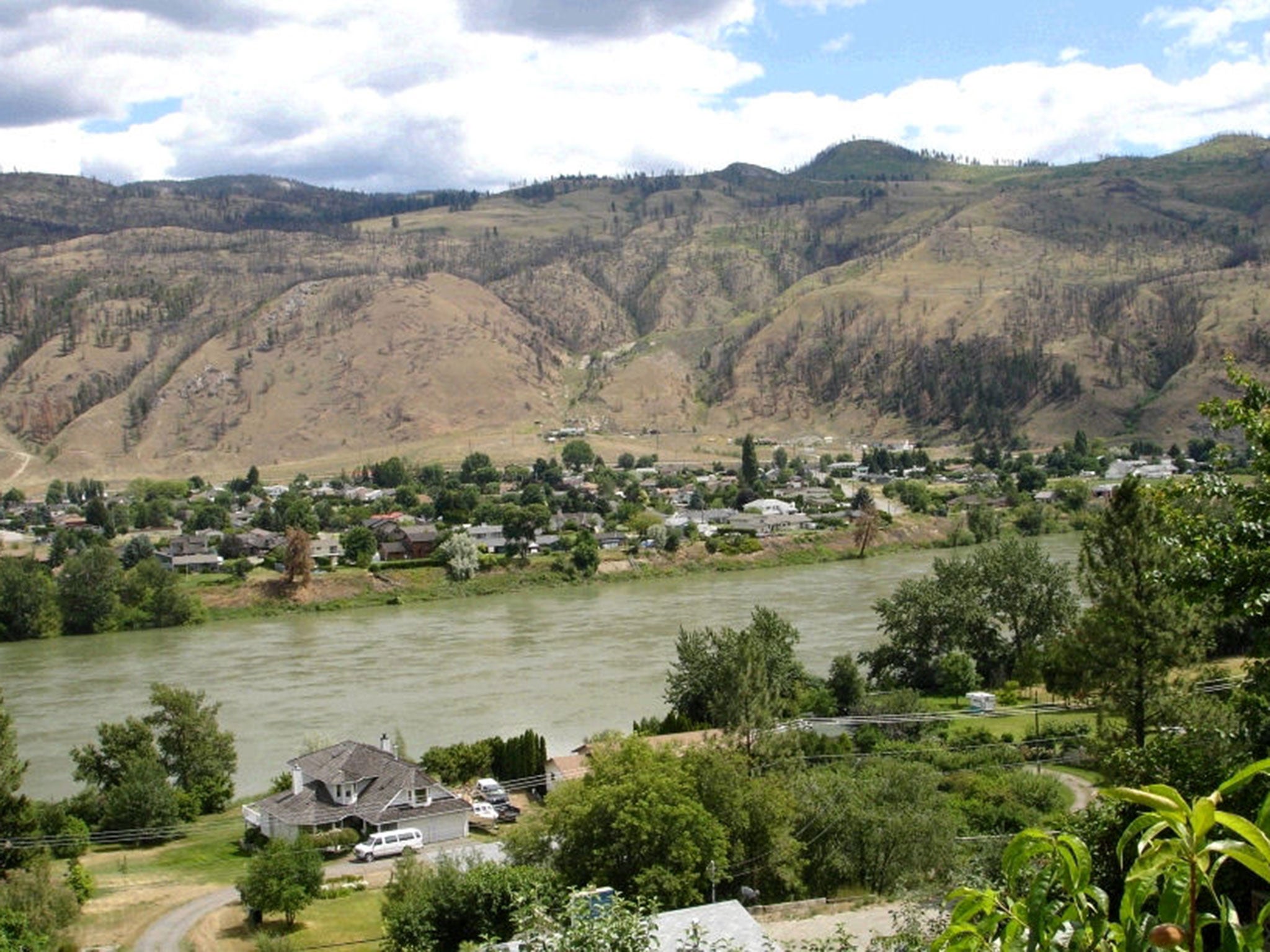 Kamloops in British Columbia Canada, where the ranch is located