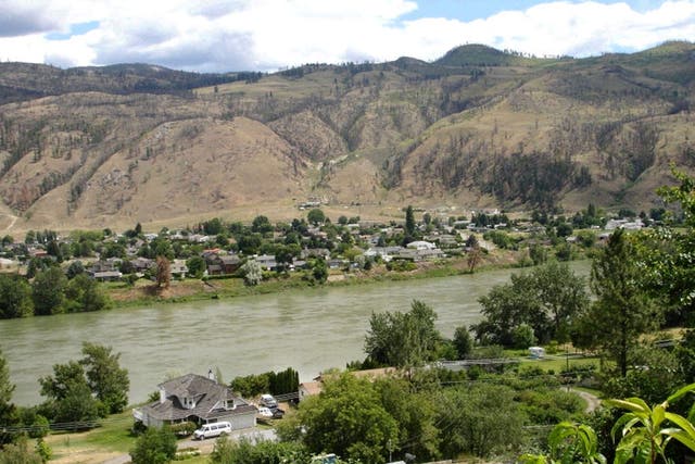 Kamloops in British Columbia Canada, where the ranch is located