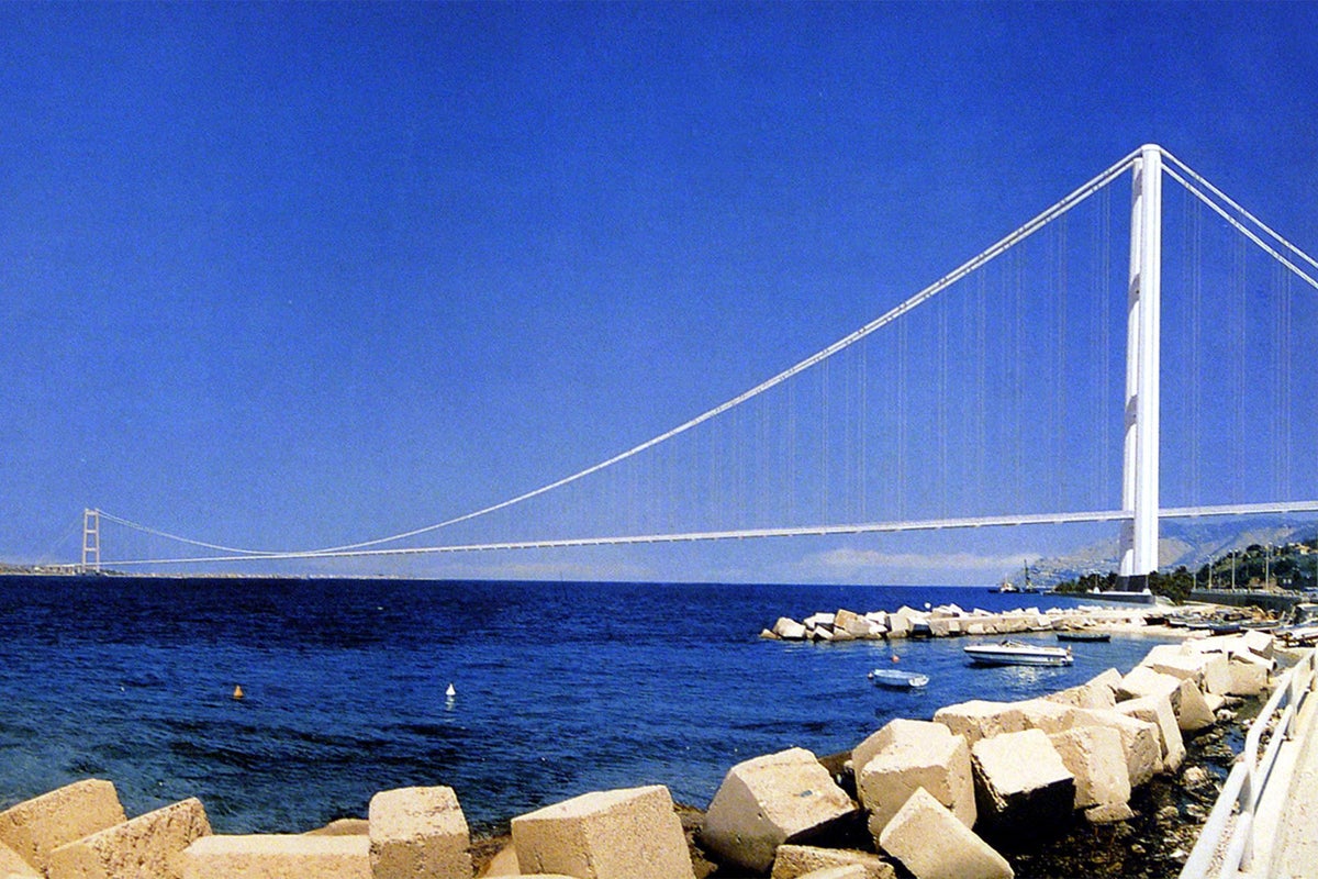 Huge bridge project that will connect Sicily to mainland Italy to get final go-ahead