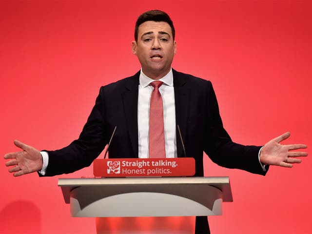 Shadow Home Secretary Andy Burnham told delegates he was ‘on a mission’ to win back voters who had defected to Ukip