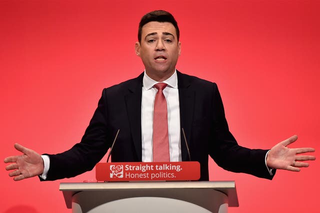 Shadow Home Secretary Andy Burnham told delegates he was ‘on a mission’ to win back voters who had defected to Ukip